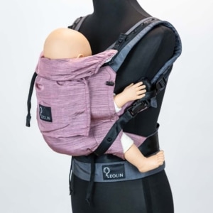 Babytrage Leolin Mini Powder Melange